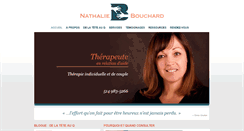 Desktop Screenshot of nathaliebouchard.ca